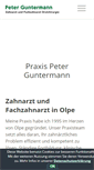 Mobile Screenshot of guntermann-peter.de
